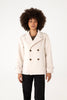 RIA Women's Vegan Wool Coat | Color: Cream - variant::cream
