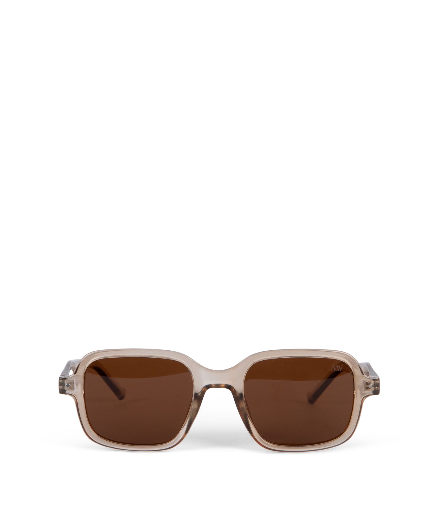 MEJIA Square Sunglasses | Color: Clear - variant::clear