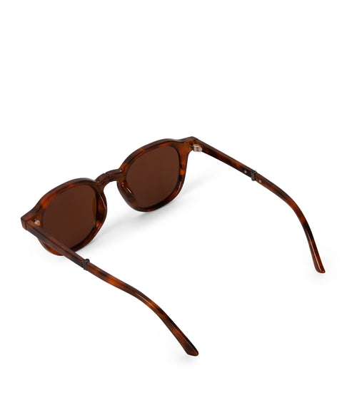 NIKA Round Foldable Sunglasses | Color: Tortoise - variant::tortoise