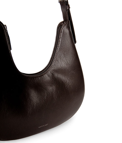 CELLO Vegan Shoulder Bag – Theme | Color: Coffee - variant::coffee