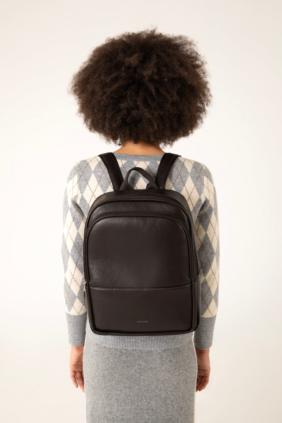 ESME Vegan Backpack - Theme | Color: Black - variant::black