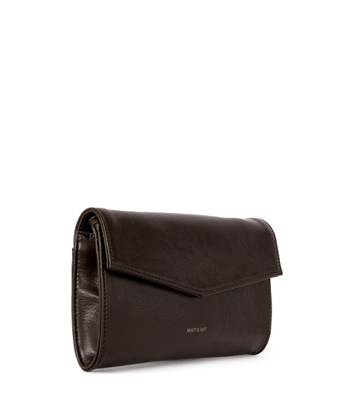 LILIAN Vegan Clutch – Theme | Color: Coffee - variant::coffee