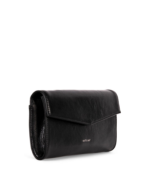 LILIAN Vegan Clutch – Theme | Color: Black - variant::black