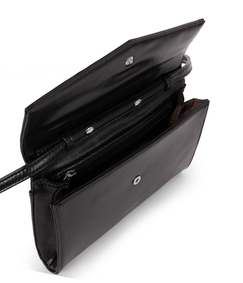 LILIAN Vegan Clutch – Theme | Color: Black - variant::black