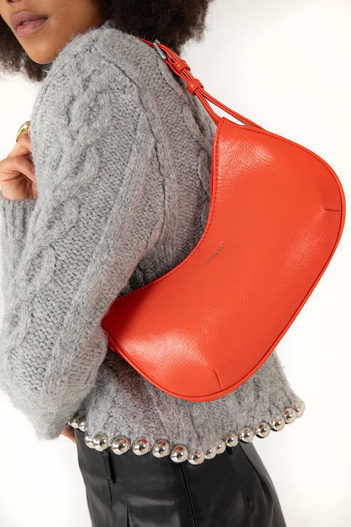 MARI Vegan Shoulder Bag - Theme | Color: Coffee - variant::coffee