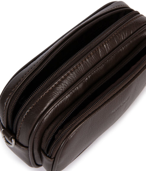 SOLEIL Vegan Crossbody Bag - Theme | Color: Coffee - variant::coffee