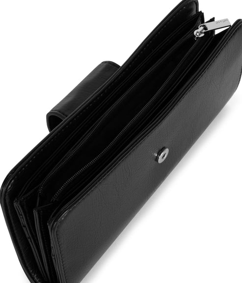 THEA Vegan Wallet – Theme | Color: Black - variant::black