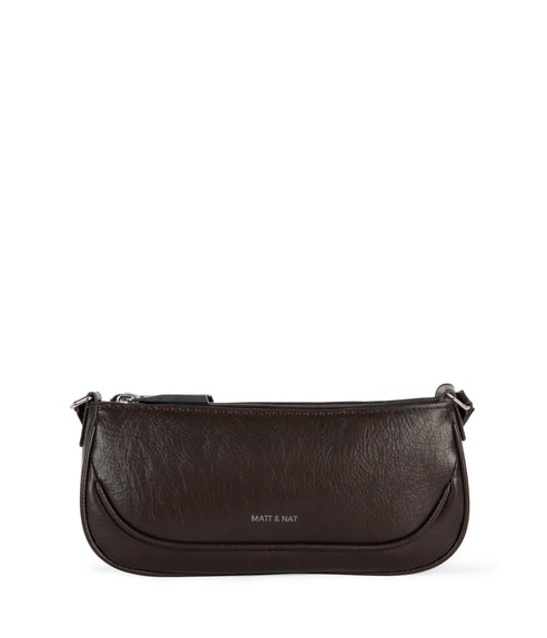 BUDDY Vegan Crossbody Bag – Theme | Color: Coffee - variant::coffee