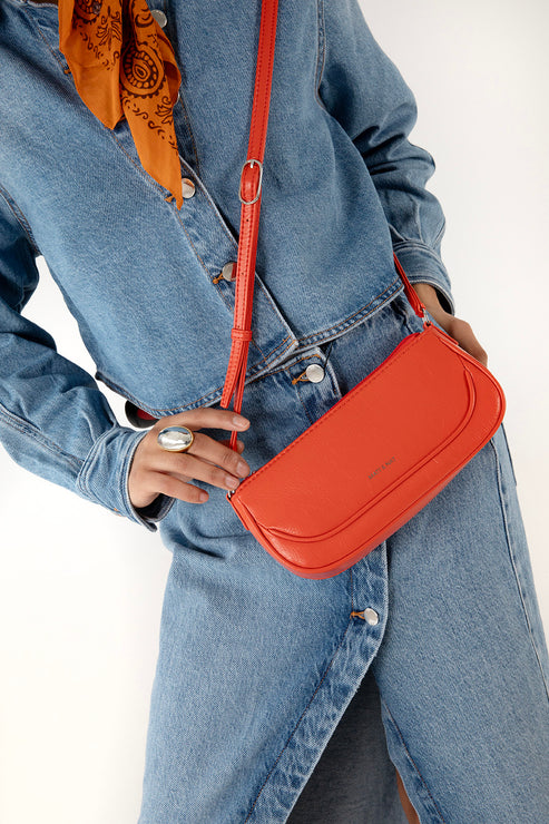 BUDDY Vegan Crossbody Bag – Theme | Color: Coffee - variant::coffee