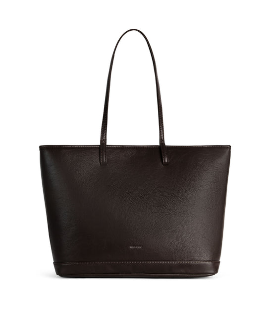 ELIZA Vegan Tote Bag - Theme | Color: Coffee - variant::coffeee
