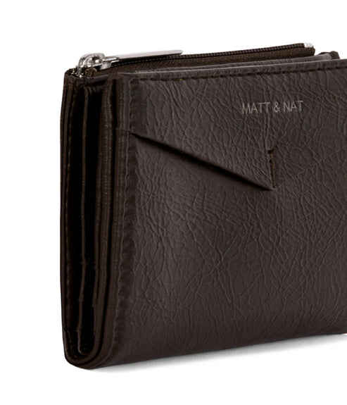 ROME SM Vegan Wallet - Theme | Color: Coffee - variant::coffee