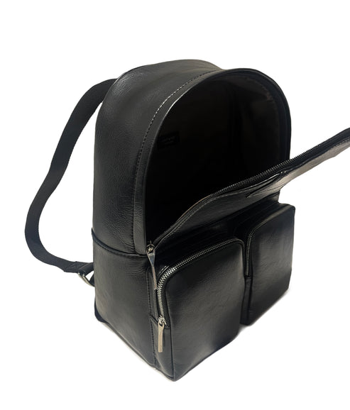 DONNIE Vegan Backpack – Theme | Color: Black - variant::black