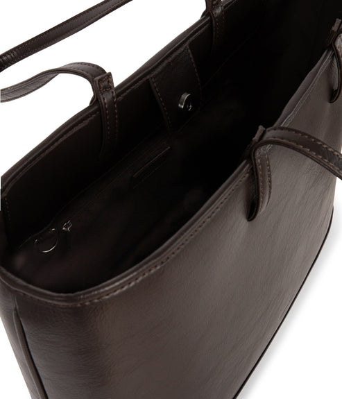 ELIZA Vegan Tote Bag - Theme | Color: Coffee - variant::coffeee