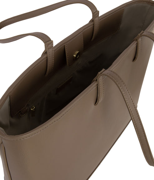 ELIZA Vegan Tote Bag - Theme | Color: Sepia - variant::sepia