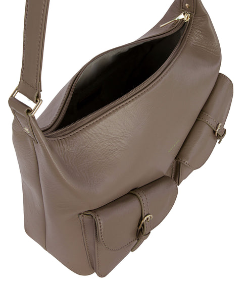 MALDA Vegan Shoulder Bag – Theme | Color: Sepia - variant::sepia