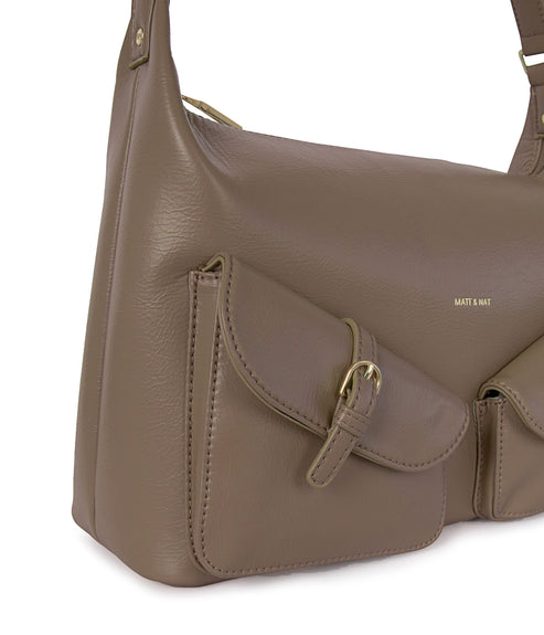 MALDA Vegan Shoulder Bag – Theme | Color: Sepia - variant::sepia