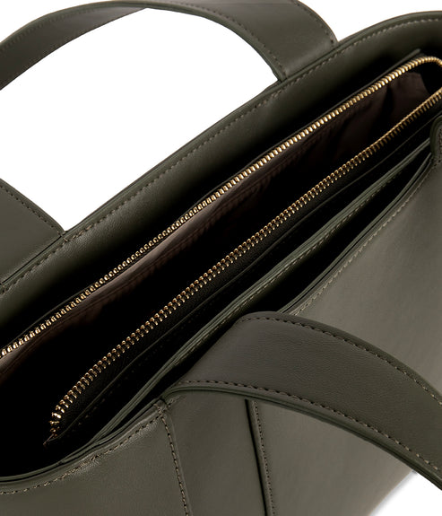 GARNI Vegan Tote Bag - Forum | Color: Pickle - variant::pickle