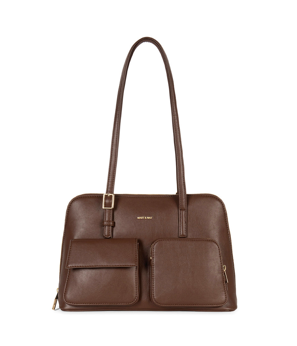 IMENRA Vegan Tote Bag – Forum | Color: Cocoa - variant::cocoa