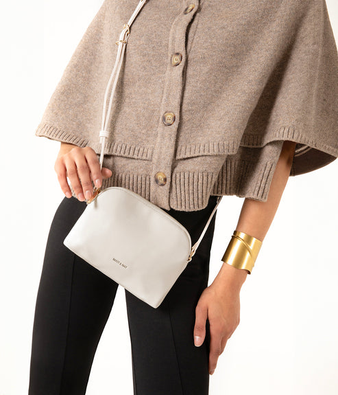 KRISTY Slim Vegan Crossbody Bag - Forum | Color: Cocoa - variant::cocoa