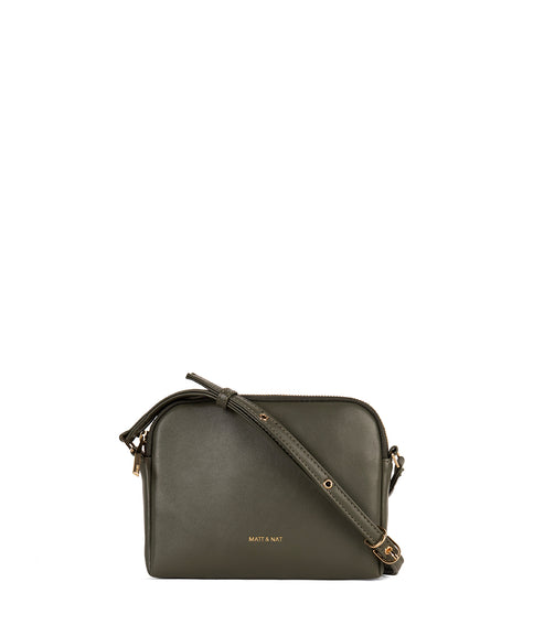 KRISTY Slim Vegan Crossbody Bag - Forum | Color: Pickle - variant::pickle