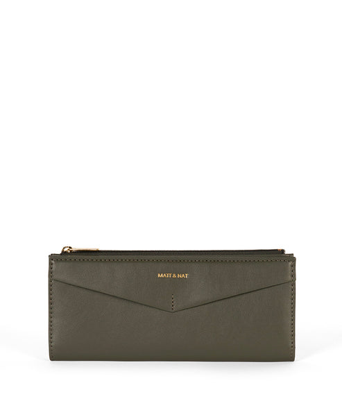 ROME Vegan Wallet - Forum | Color: Pickle - variant::pickle