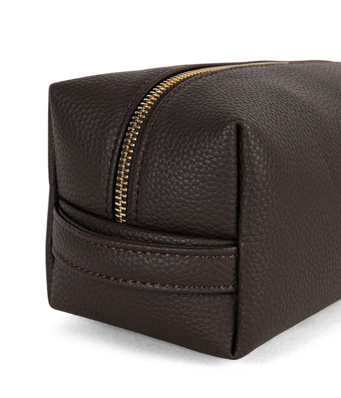 BLAIR Vegan Toiletry Case - Grain | Color: Fudge - variant::fudge