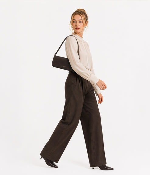 ENA Vegan Shoulder Bag - Grain | Color: Rosemary - variant::rosemary