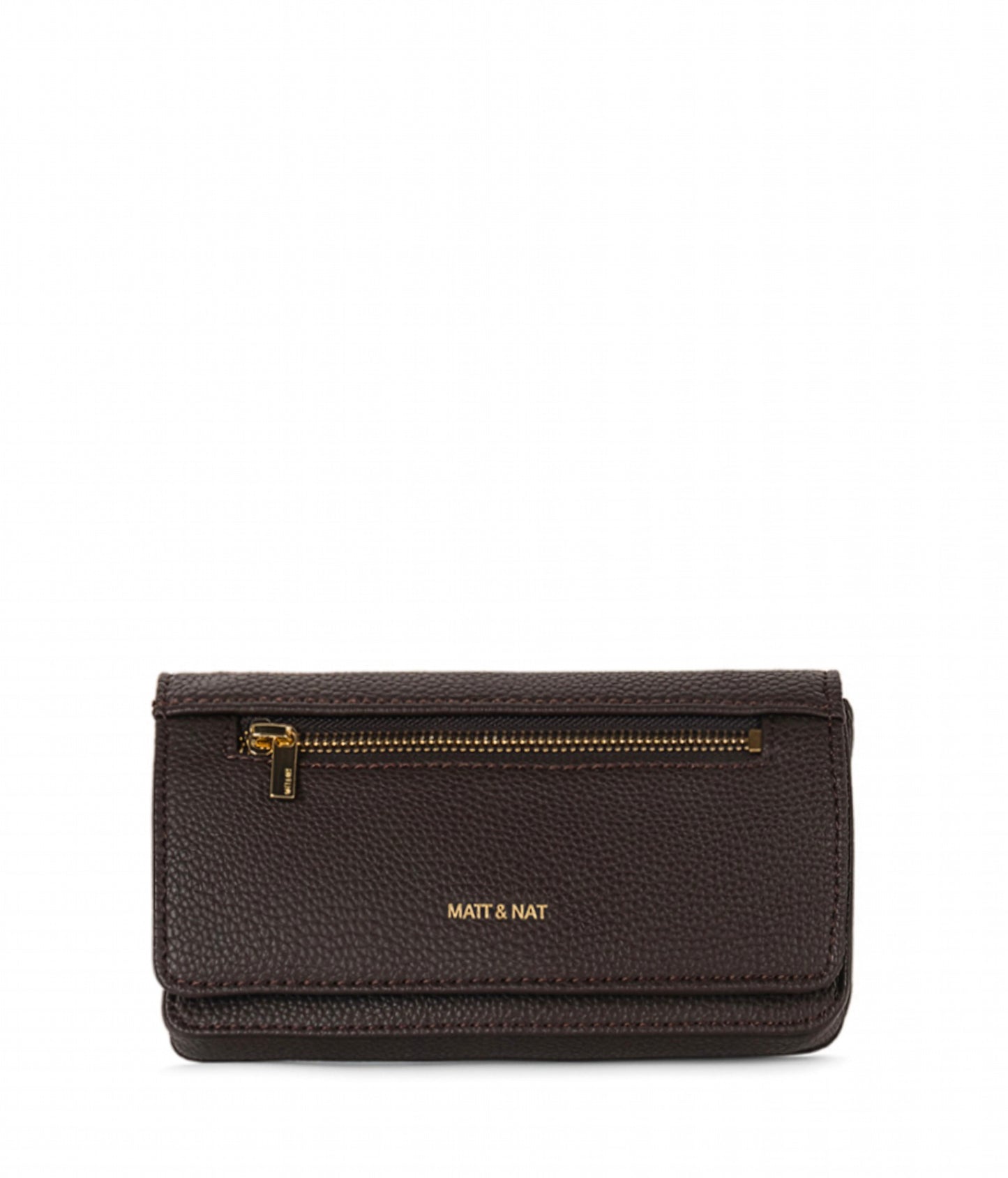 ERIN Vegan Crossbody Bag - Grain | Color: Fudge - variant::fudge