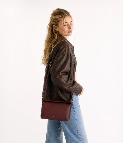 KERI Vegan Crossbody Bag – Grain | Color: Rosemary - variant::rosemary