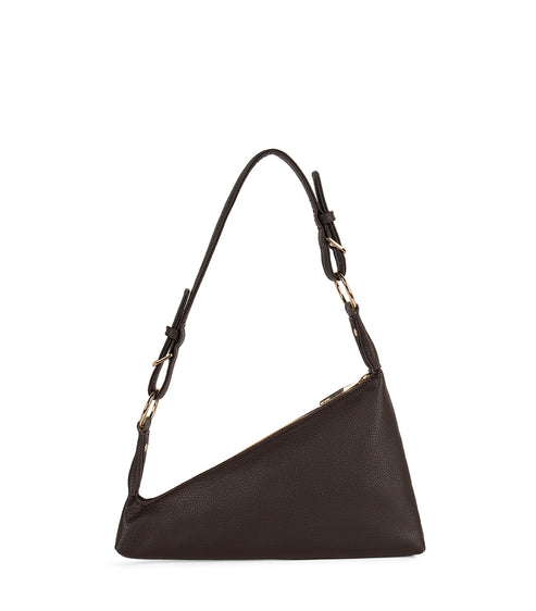 MATINA Vegan Shoulder Bag - Grain | Color: Fudge - variant::fudge