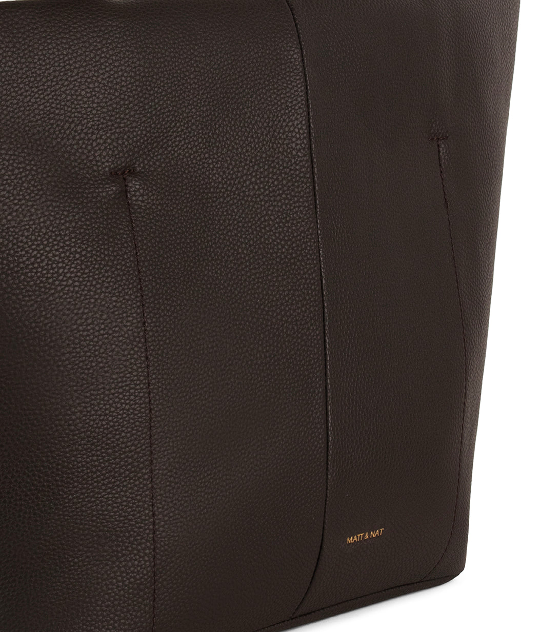 NATALIA Vegan Tote Bag – Grain | Color: Fudge - variant::fudge