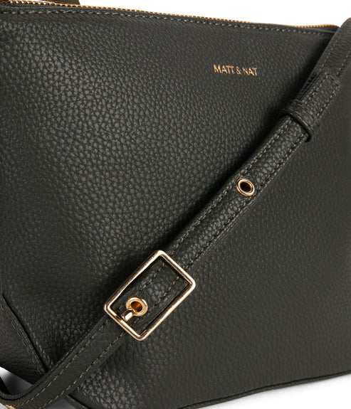SAM Vegan Crossbody Bag - Grain | Color: Rosemary - variant::rosemary