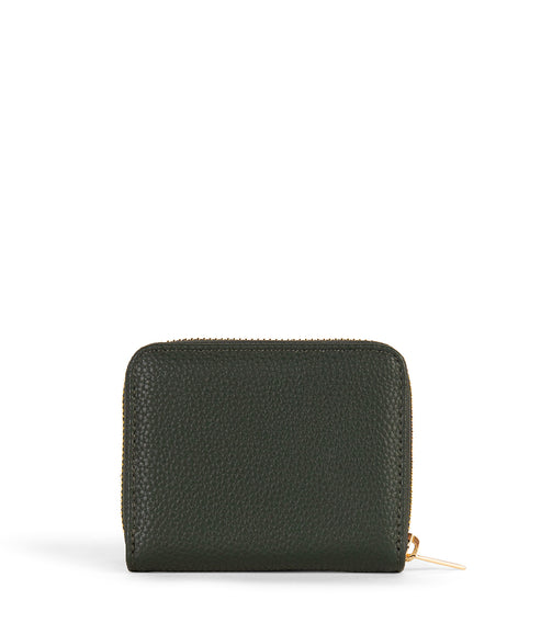RUE Small Vegan Zip Wallet - Grain | Color: Rosemary - variant::rosemary