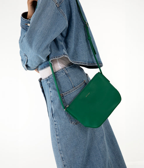 SAM Vegan Crossbody Bag - Grain | Color: Rosemary - variant::rosemary
