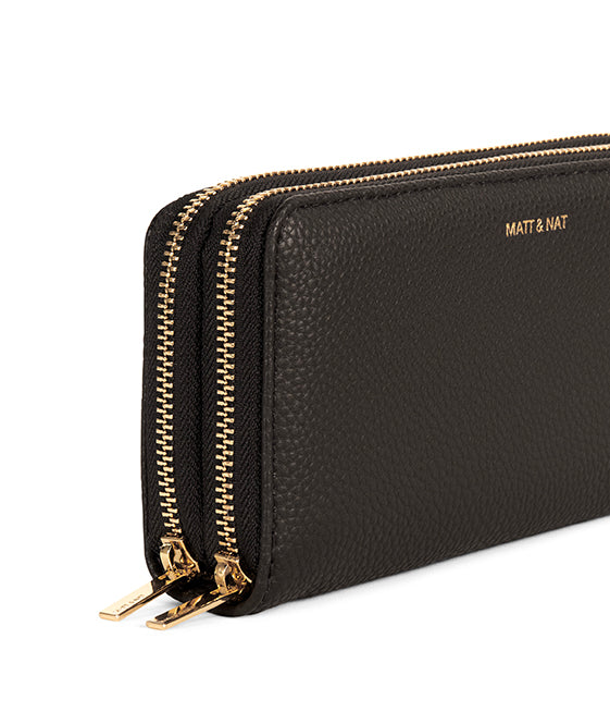 SUBLIME Vegan Wallet - Grain | Color: Fudge - variant::fudge