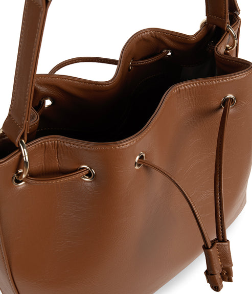 JAN Vegan Bucket Bag – Theme | Color: Rust - variant::rust