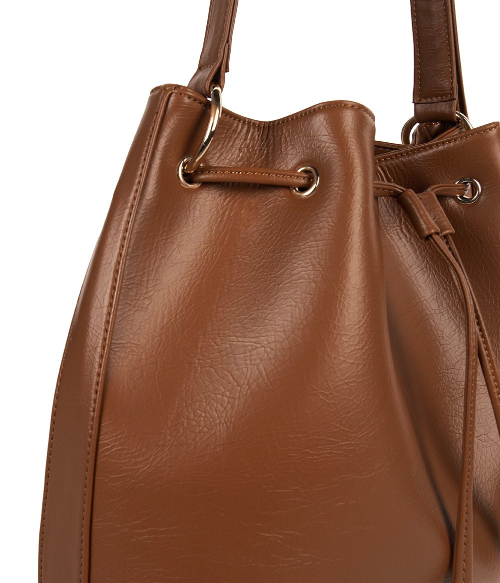 JAN Vegan Bucket Bag – Theme | Color: Rust - variant::rust