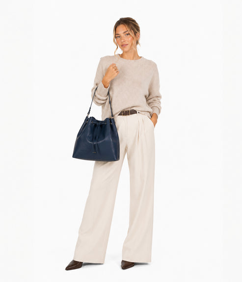 JAN Vegan Bucket Bag – Theme | Color: Lunar - variant::lunar