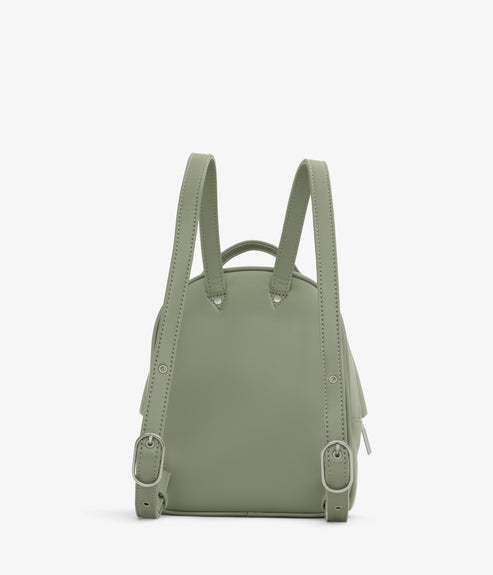BALIMINI Vegan Mini Backpack - Loom | Color: Green - variant::pine
