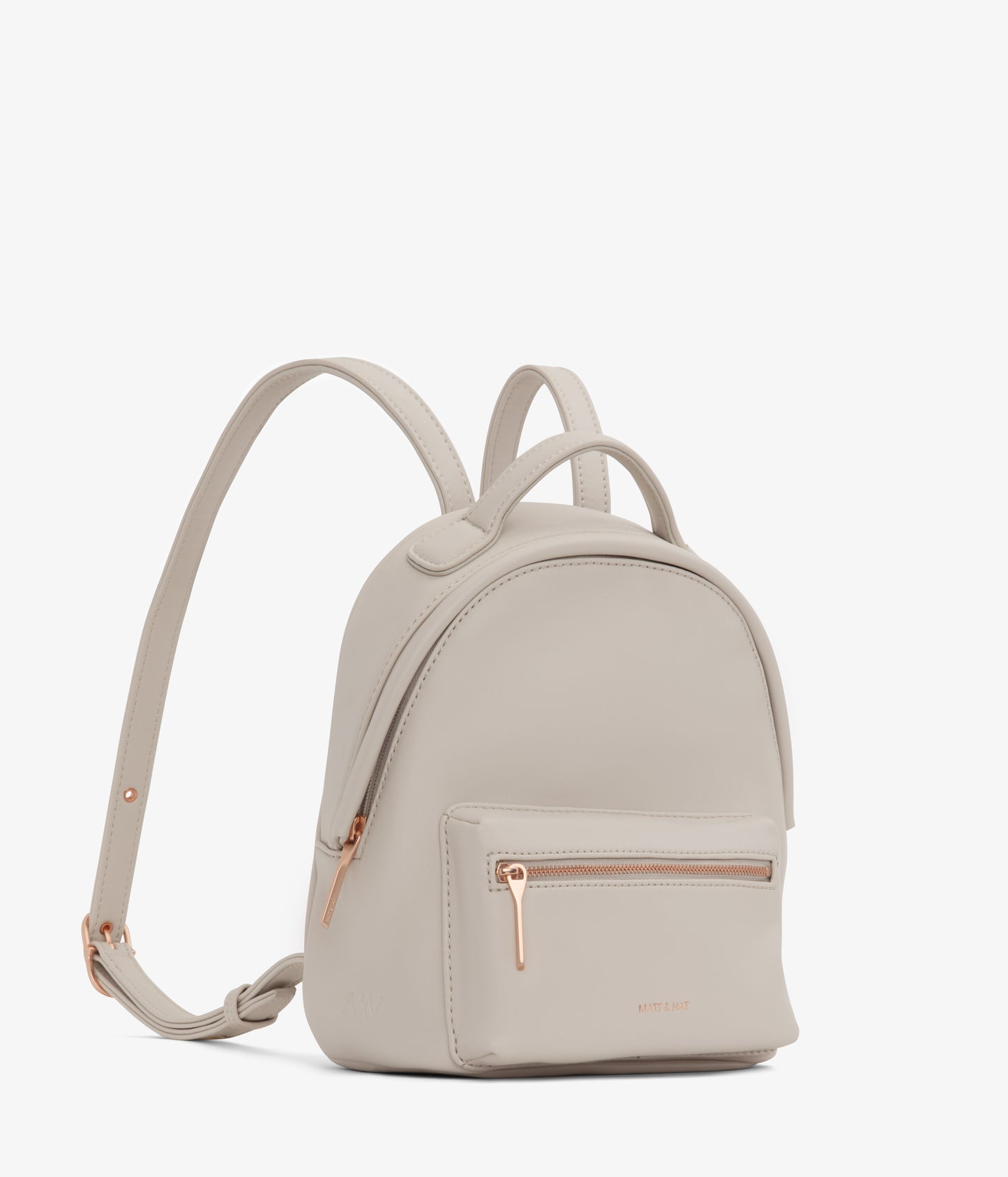 BALIMINI Vegan Mini Backpack - Loom | Color: Beige - variant::stone