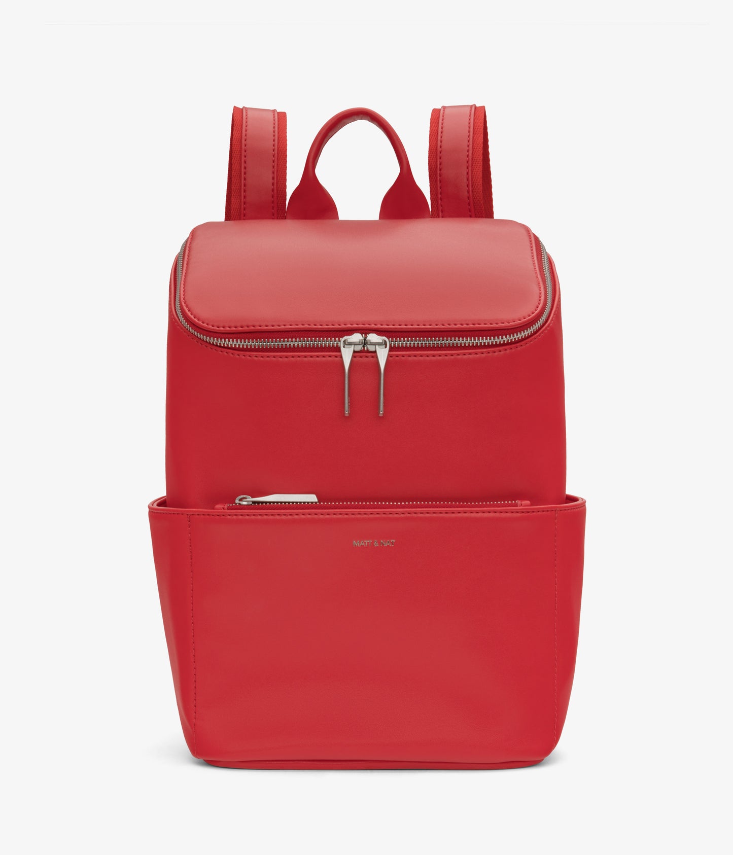 BRAVE Vegan Backpack - Loom | Color: Red - variant::pomegranate