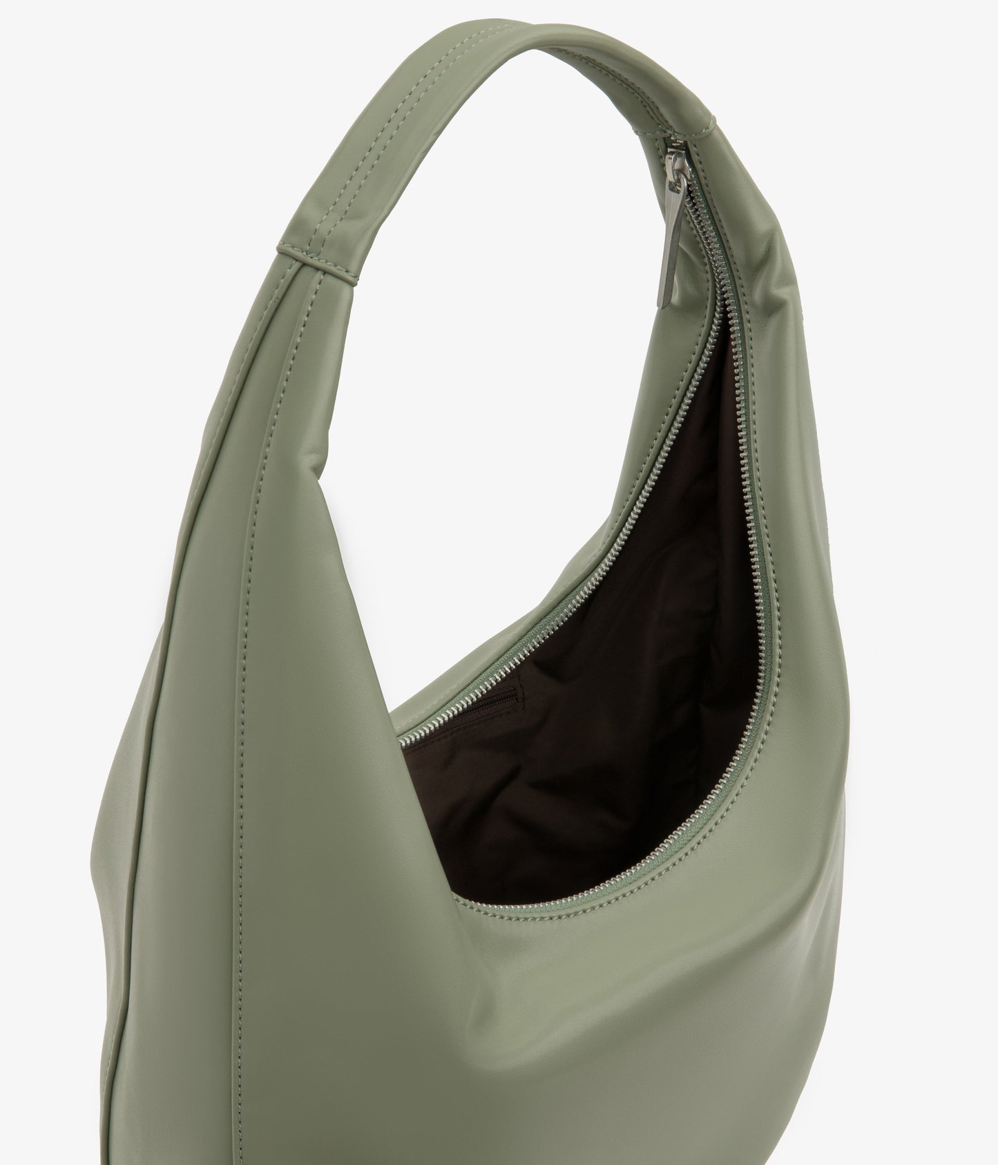 MAIKKI Vegan Hobo Bag - Loom | Color: Green - variant::pine