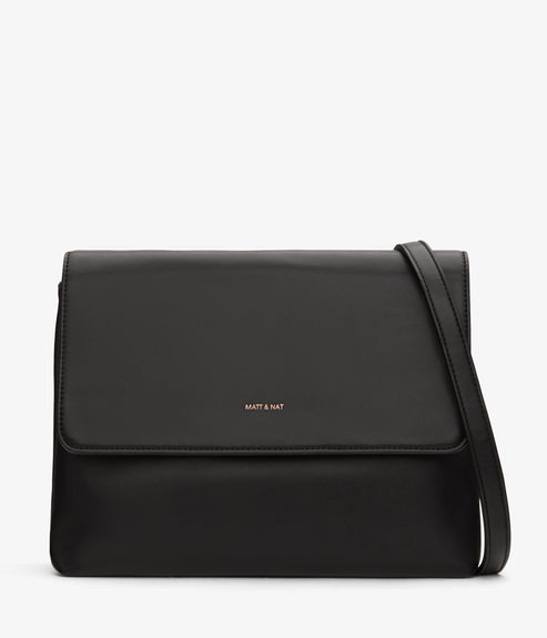 WAPI Vegan Crossbody Bag - Loom | Color: Black - variant::blackr