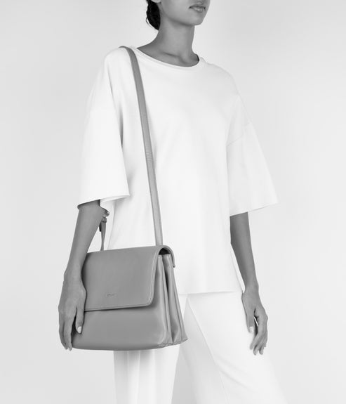 WAPI Vegan Crossbody Bag - Loom | Color: Black - variant::blackr