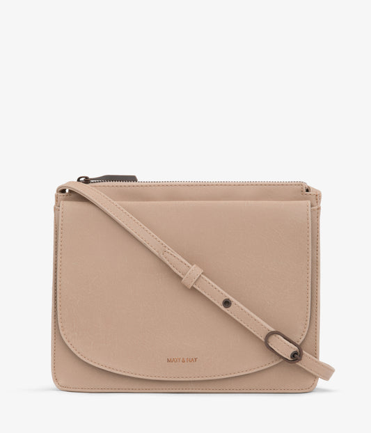 CASEY Vegan Crossbody Bag - Vintage | Color: Beige - variant::frappe
