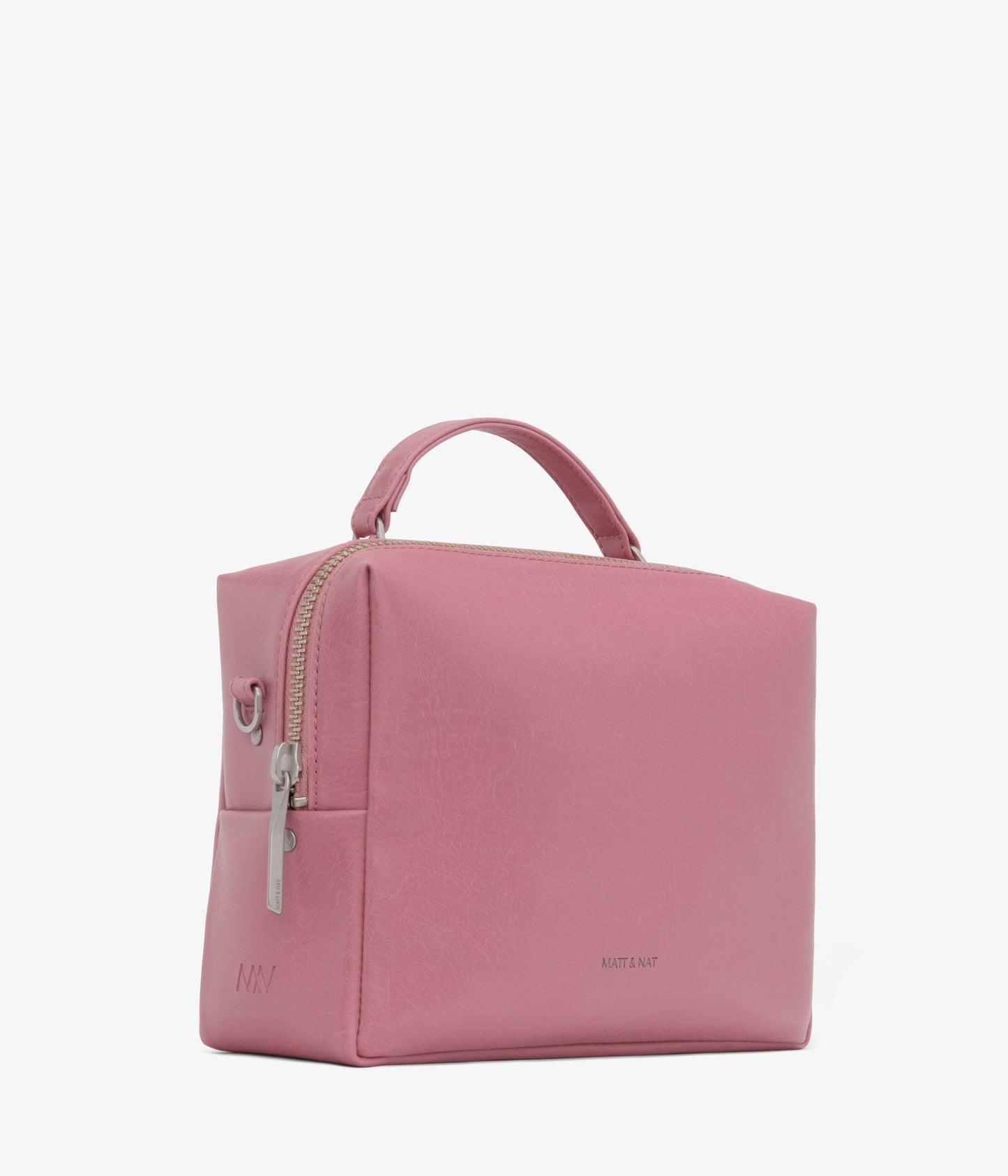 LIV Vegan Crossbody Bag - Vintage | Color: Pink - variant::berry
