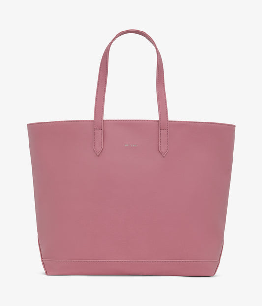SCHLEPP Vegan Tote Bag - Vintage | Color: Pink - variant::berry