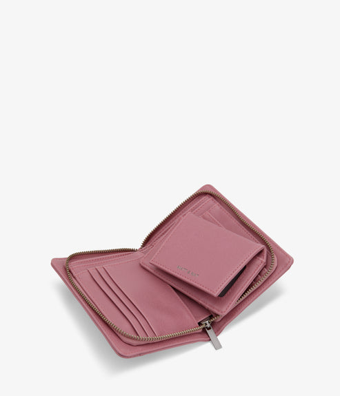 WEBBERSM Small Vegan Wallet - Vintage | Color: Pink - variant::berry
