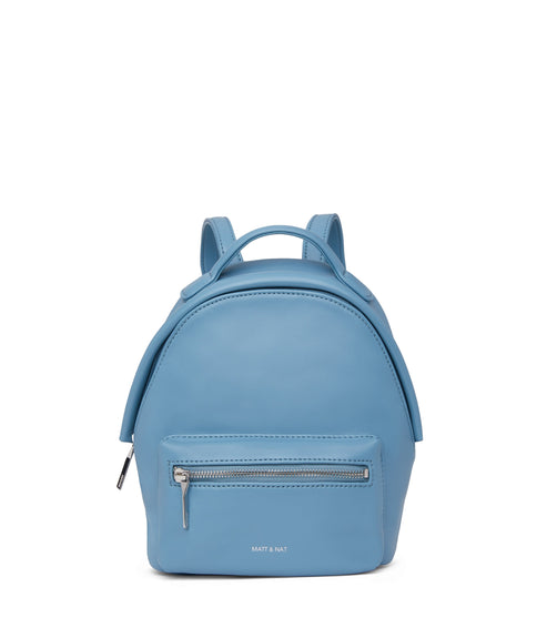 BALIMINI Vegan Mini Backpack - Loom | Color: Blue - variant::liquid