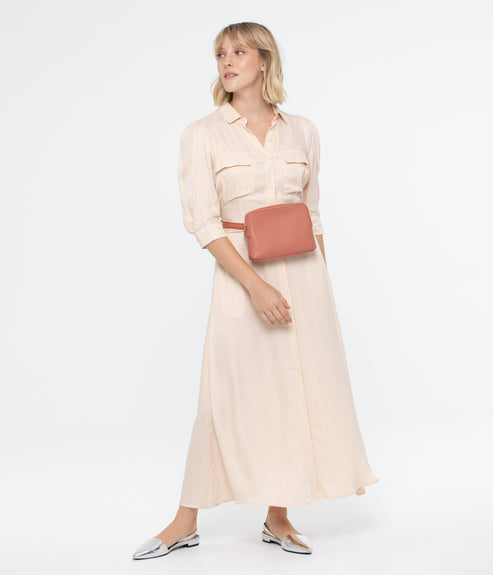 PARIS Vegan Belt Bag - Loom | Color: Black - variant::blackr